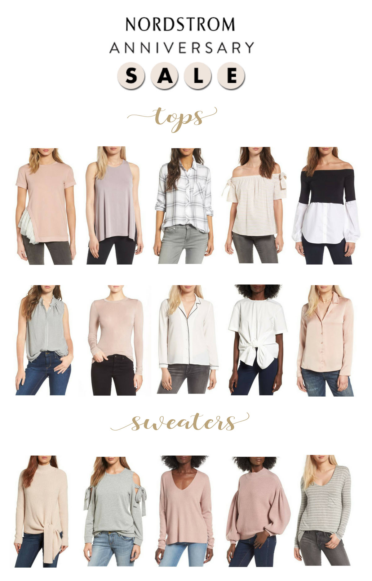 nordstrom sale tops