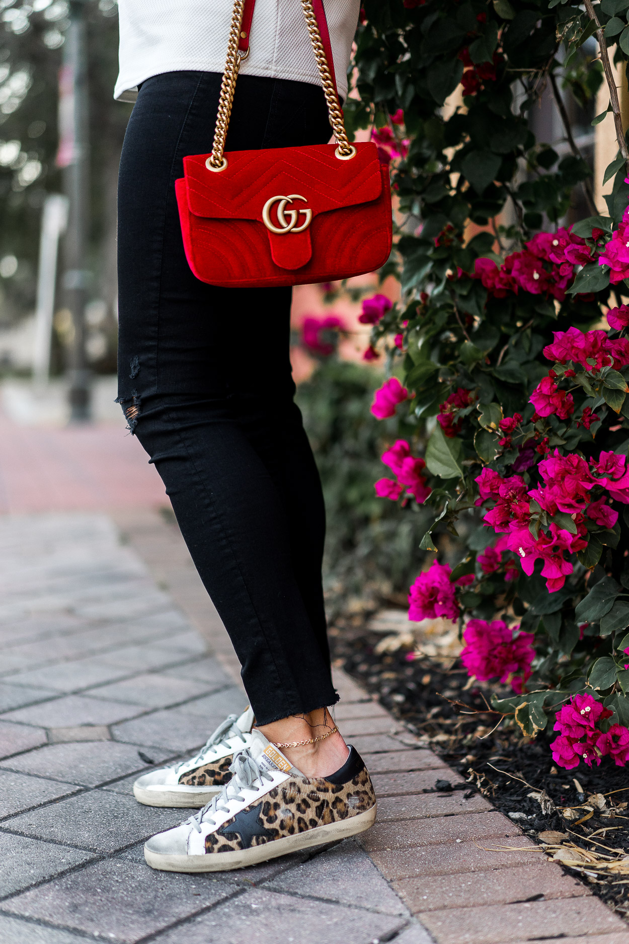 puffy-shirt-statement-sleeves-cece-puffed-shoulder-top-red-velvet-gucci-marmont-bag-golden-goose ...