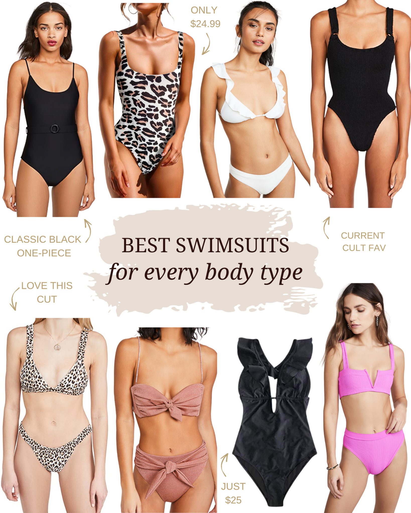 Flattering Swimsuits for Every Body Type